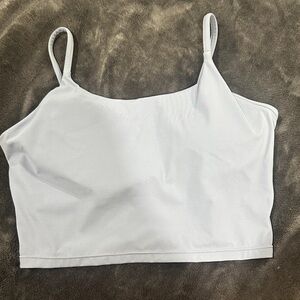 Adanola Light Blue/Gray Tank Top